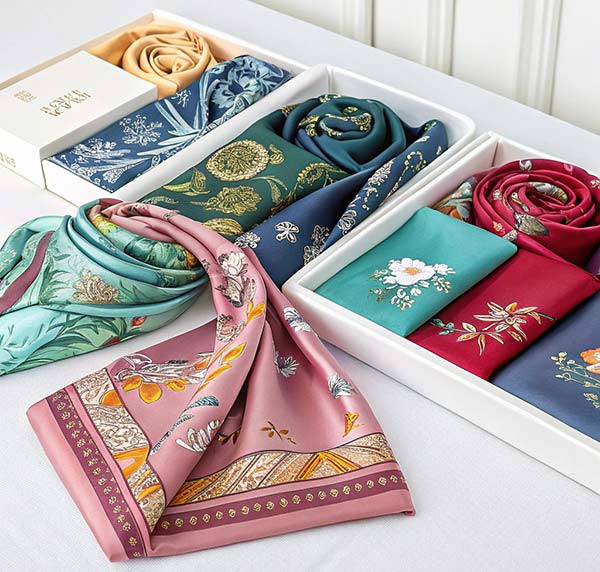 silk scarves