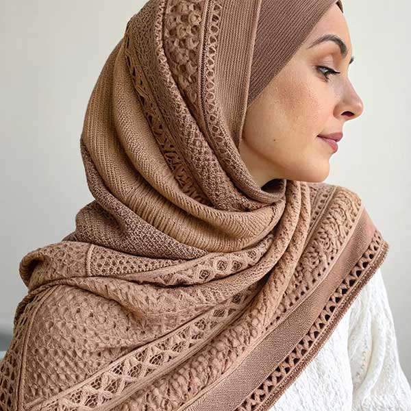 Knitted Fabric Hijab