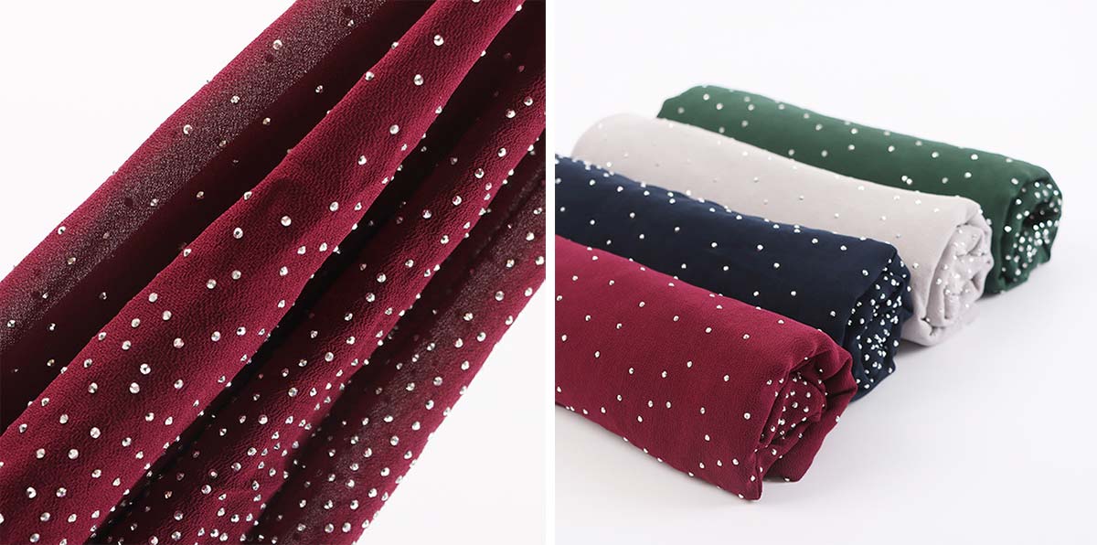 Chiffon Hot Diamond Hijab
