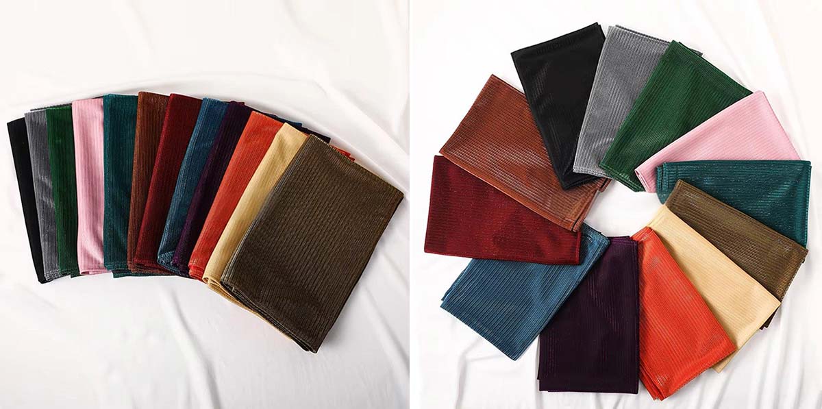 Gold Silk Head Scarf