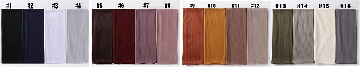 Muslim Knitted Stretch Jersey Hijab
