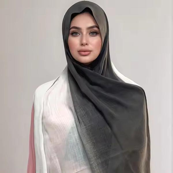 Two Color Gradient Cotton Headband