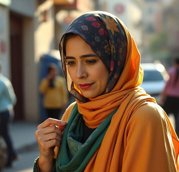 Muslim women headscarf