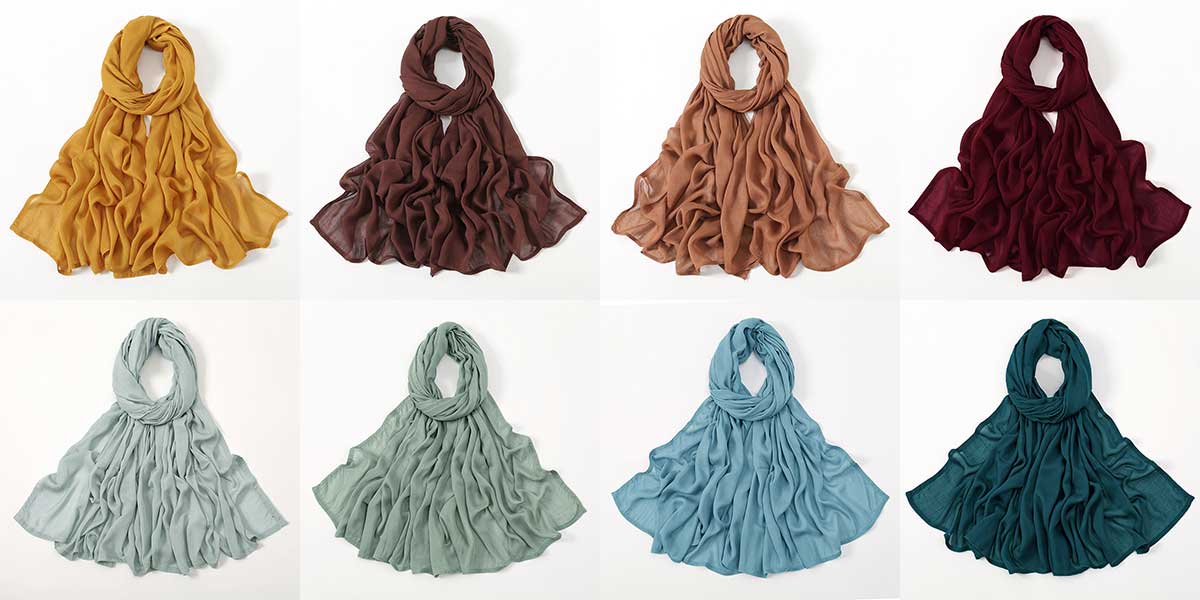 Malay Thin Breathable Modal Hijab for Women