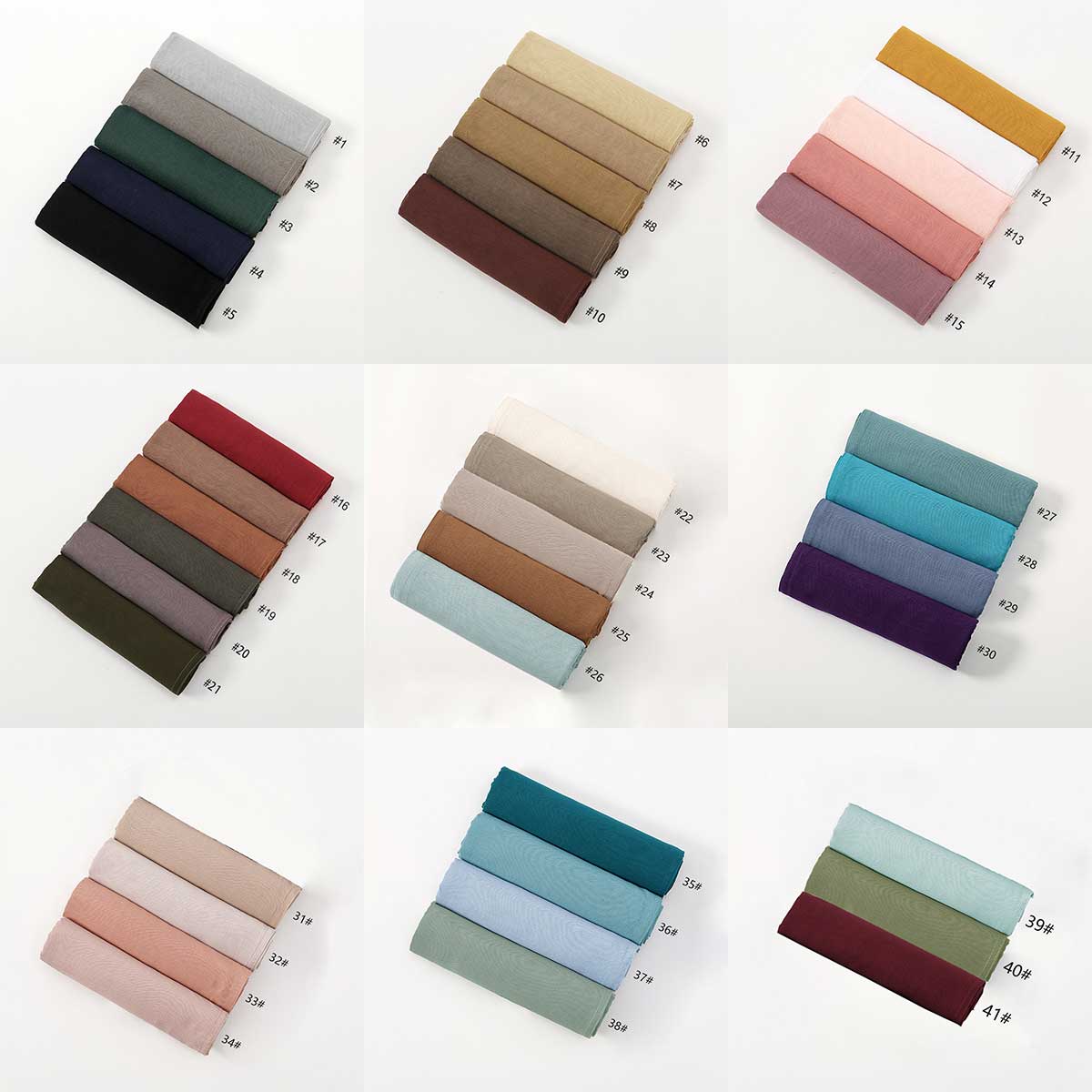 Malay Thin Breathable Modal Hijab for Women