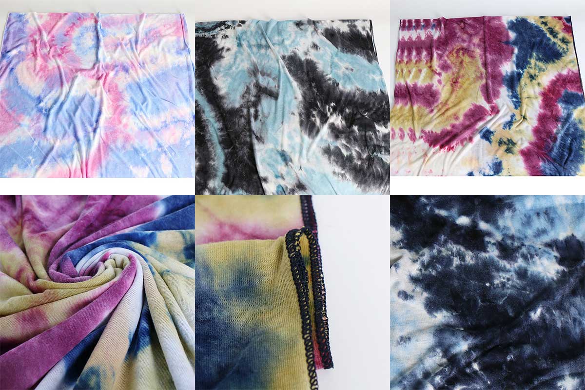 European and American Style Tie-dye Modal Jersey Hijab