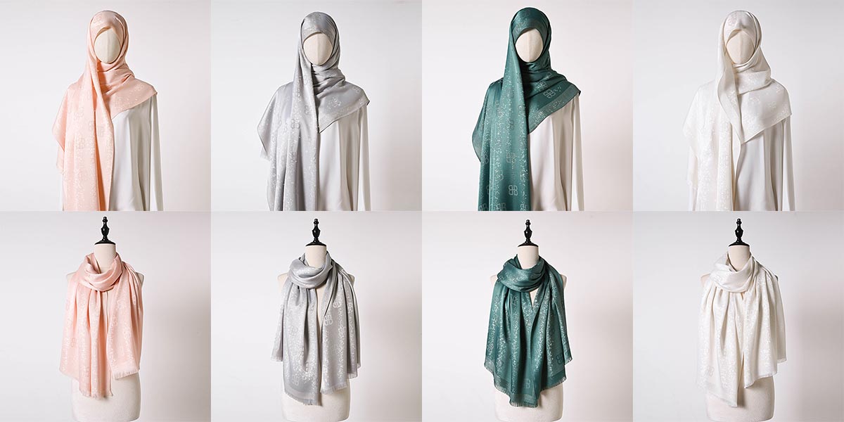 Spring & Autumn Floral Print Outer Shawl