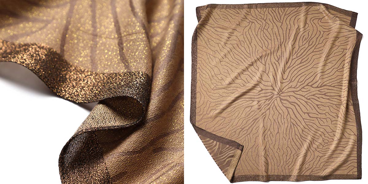 Malaysian Ladies Square Printed Hijab Shawl