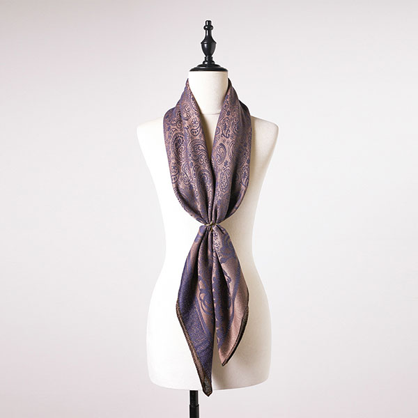 Cashew Print Silk Scarf & Women Hijab Wholesale