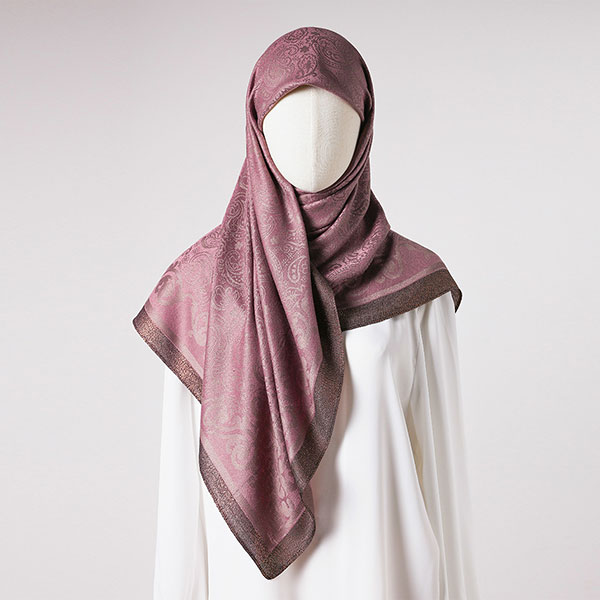 Cashew Print Silk Scarf & Women Hijab Wholesale