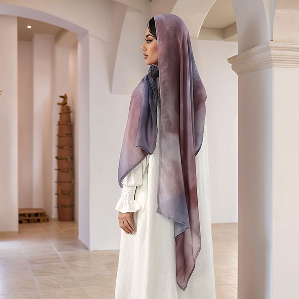 Turkish Popular Ethnic Style Print Headscarf