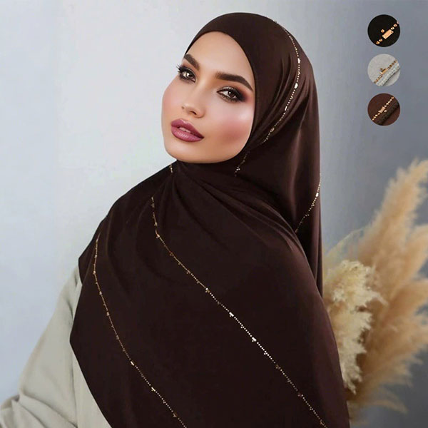Modal Rhinestone Shimmer Scarf Wholesale