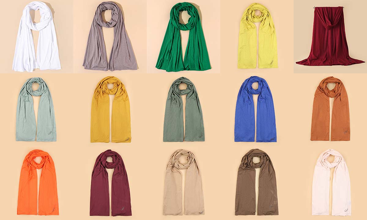Knitted Cotton Instant Hijab Woman Scarf