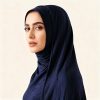 Knitted Cotton Instant Hijab Woman Scarf