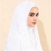 Knitted Cotton Instant Hijab Woman Scarf