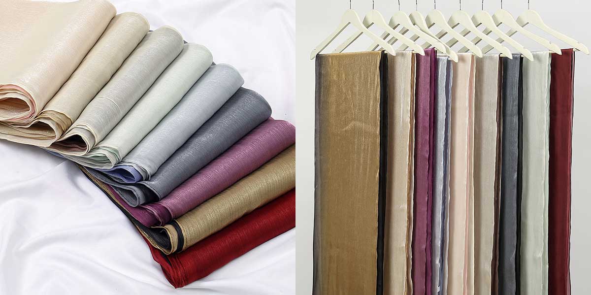 Island Style Gradient Chiffon Long Shawl