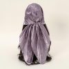 Floral Print Square Satin Headscarf