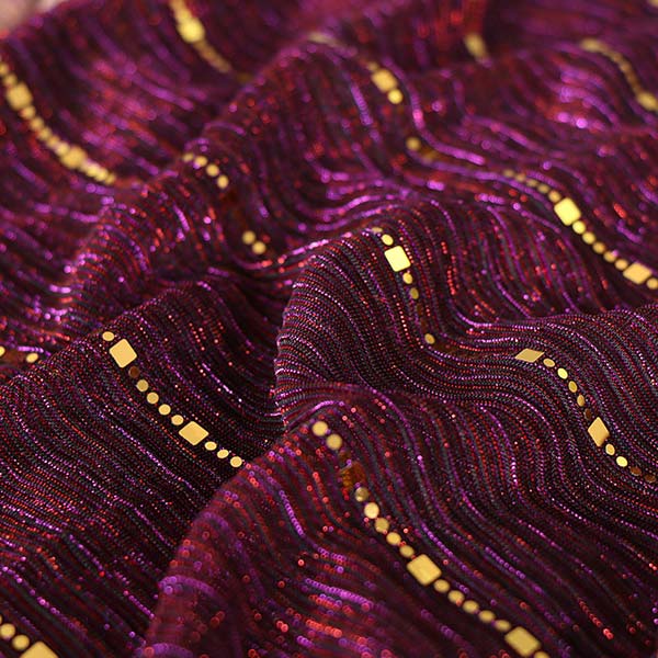 Fashionable Sequined Lace Scarf