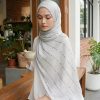 Fashionable Sequined Lace Scarf