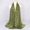Fashionable Sequined Lace Scarf