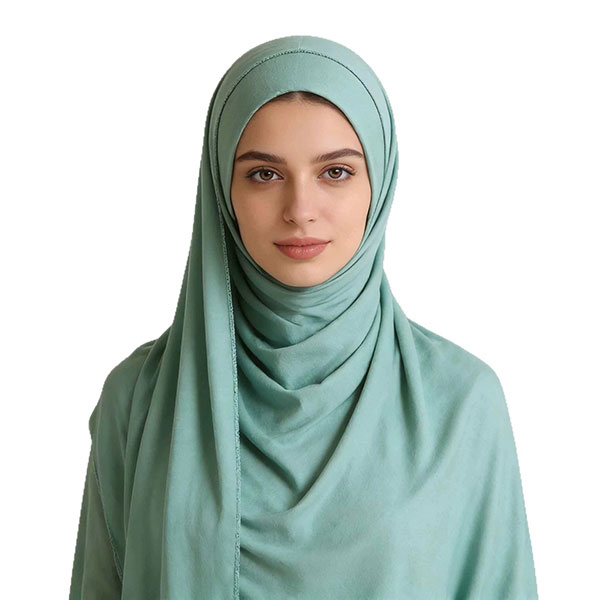 Southeast Asia Hot-Selling Plain Color Long Headscarf