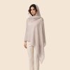 Retro Solid Color Soft Pleated Scarf