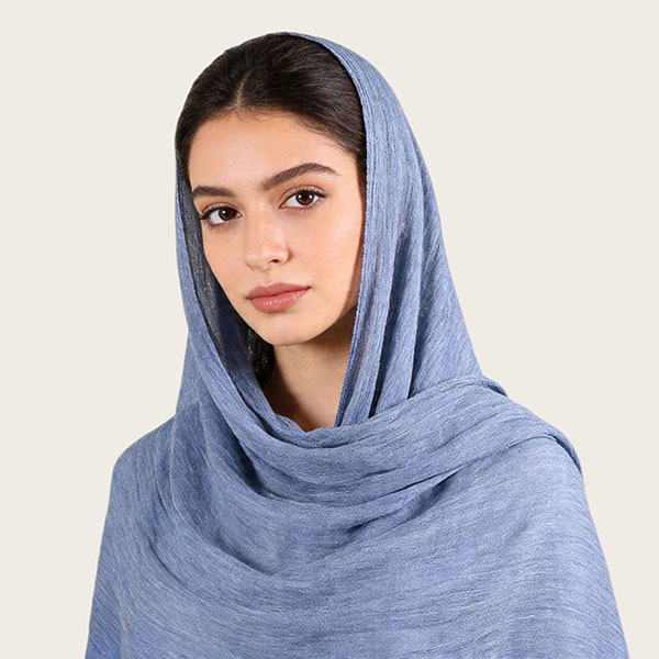 Retro Solid Color Soft Pleated Scarf