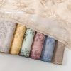 Lace Trimmed Embroidered Headscarf