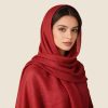 Crepe Style Solid Color Instant Headscarf