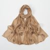 Seaside Sunscreen Embroidered Pleated Shawl